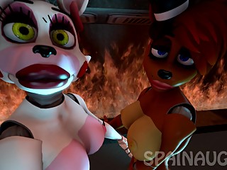 [SFM] Mangle and Frederika kissing