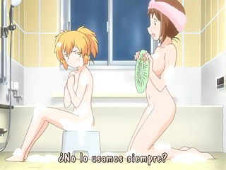 Bathtime with Hinako & Hiyoko