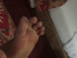 First time Bastinado/Falaka for Ebony Lesbian Soles out of Boots