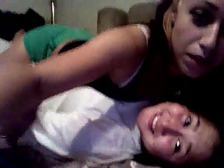 Two amateur teen lesbians