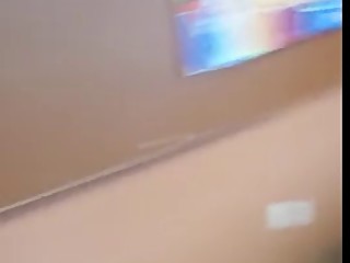 Burger King dining room pussy eating