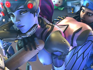 Overwatch Widowmaker SFM Porn Compilation- L'eau à la bouche