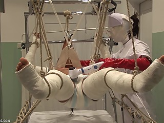 Broken Doll - Diaper and Cast fetish with Sadistic Nurse