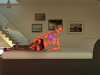 Teasing Dakota's Titties